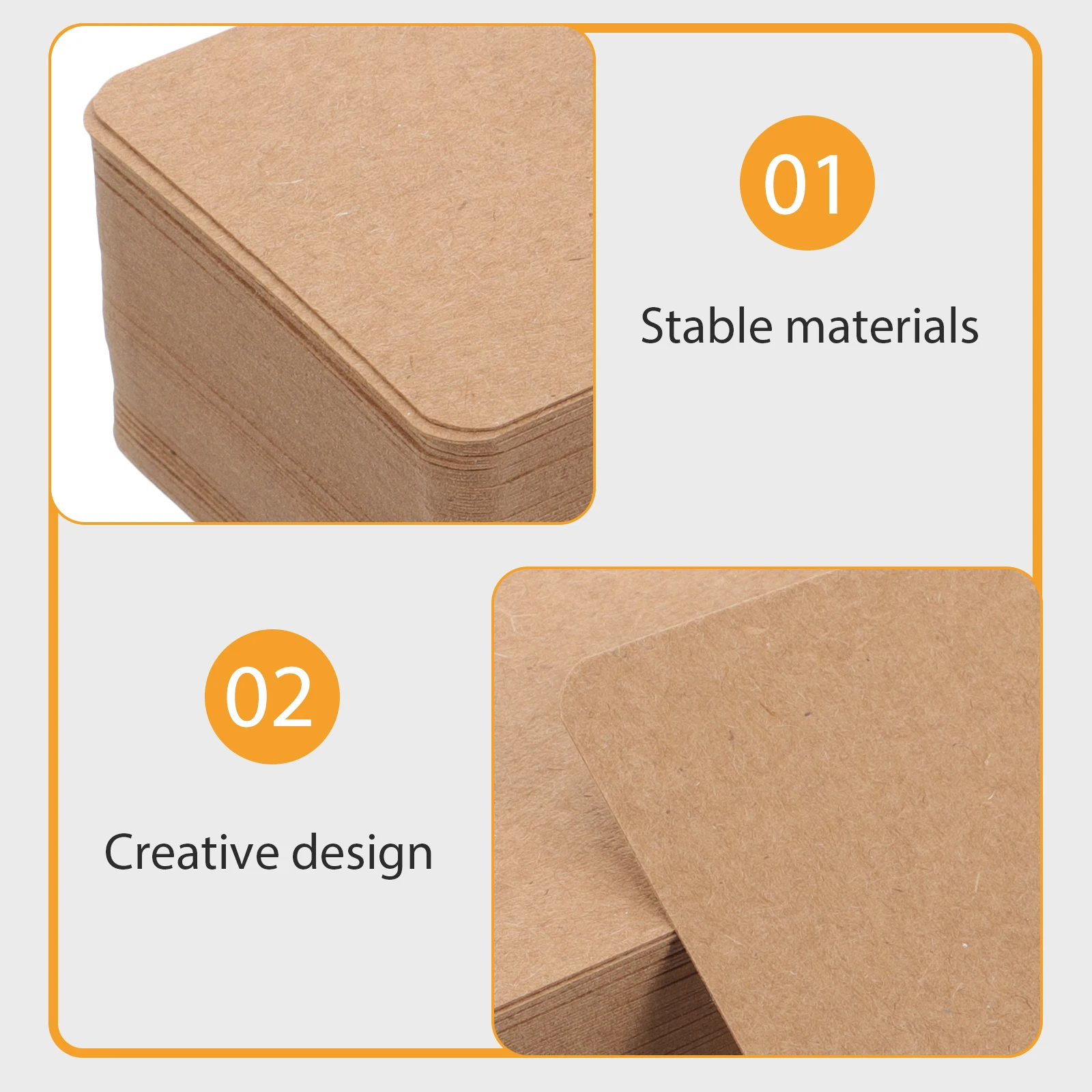 300 قطعة بطاقات فارغة المحمولة ورقة ملاحظة بطاقات DIY بها بنفسك التعلم البطاقات التعليمية لعبة الذاكرة ممارسة بطاقة صنع بطاقة كرافت #1