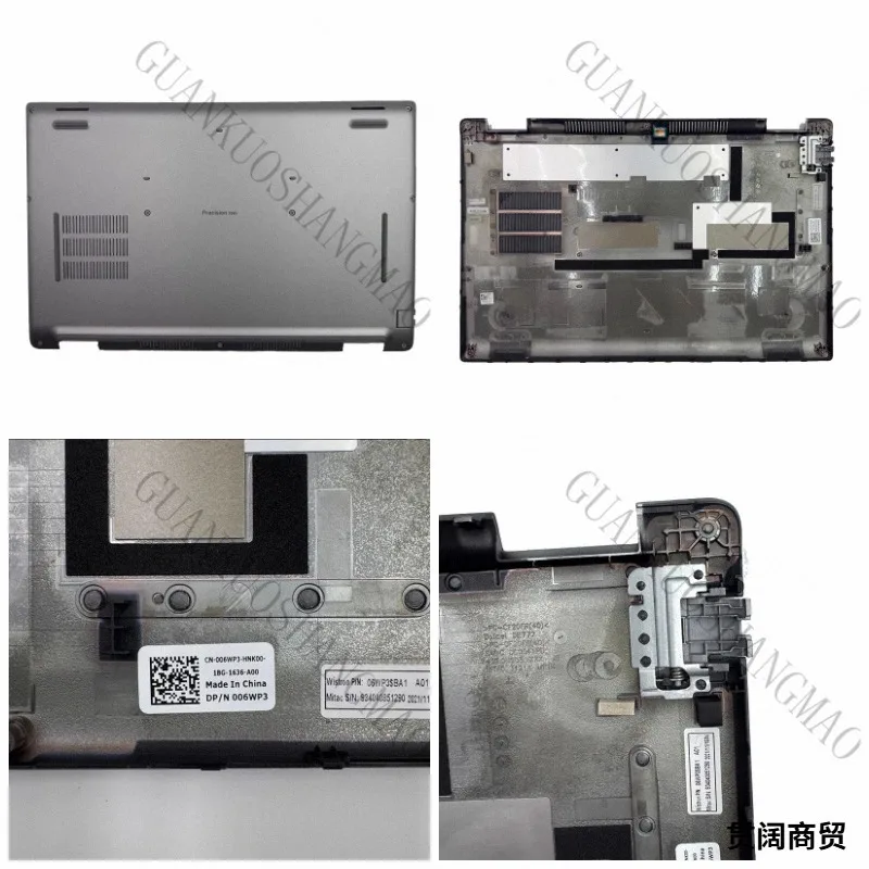HJY...New For Dell Precision 3561 Lower Case Cover Silver-Gray 006WP3