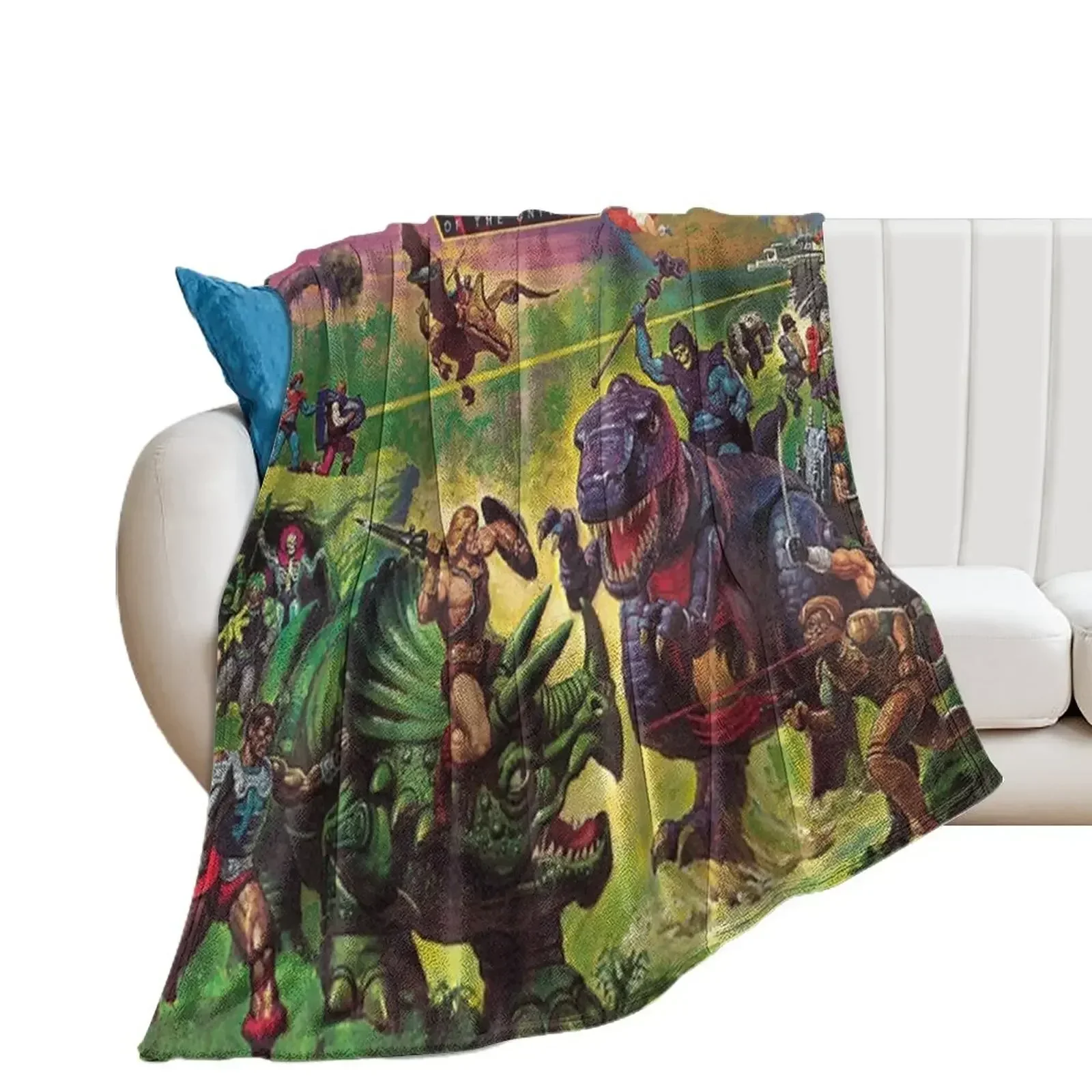 He-man Masters of Disguise Throw Blanket funny gift Luxury Blankets