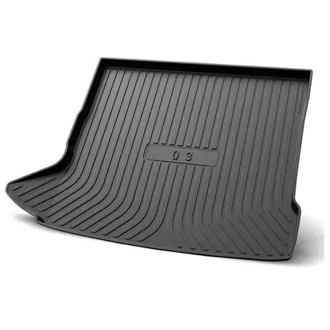 1PC rear trunk Cargo mat For Audi Q3 2013 2014 2015 2016 2017 2018 Styling Boot Liner Tray Anti-slip mat Accessories