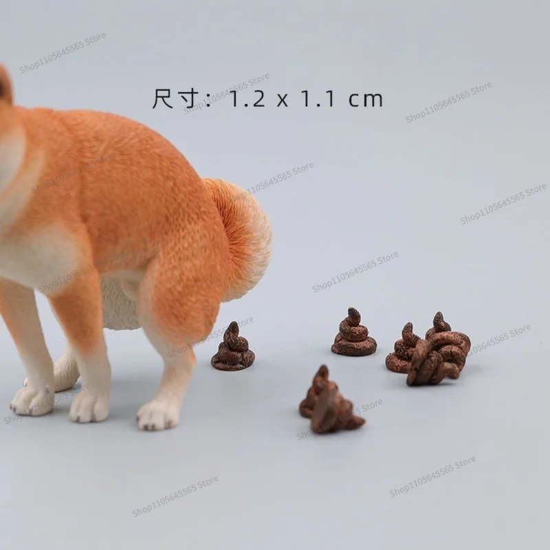 Simulated Poop Ornament Fun and Funny Car Decoration Model