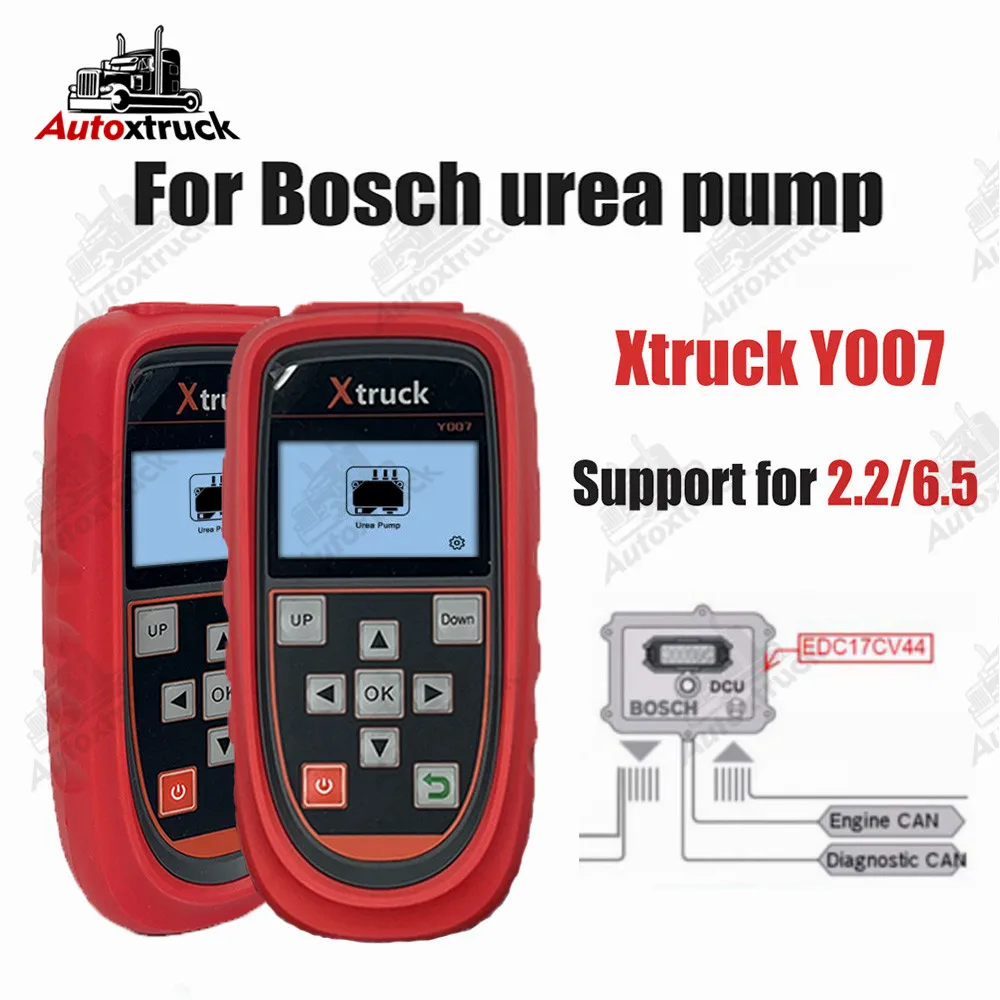 

For 6.5/2.2 Urea pump Xtruck Y007 Urea detection Diesel vehicle Truck Urea pump diagnosis tool