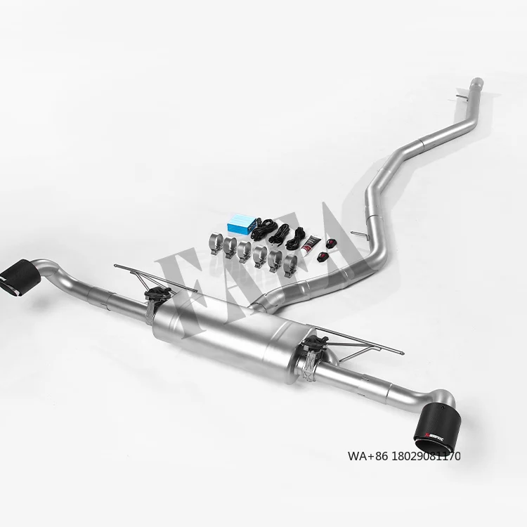 

For X6 2.0 3.0F16stainless Steel Exhaust System Middle and Tail Section High Performance Electric Valve Exhaust Pipe Muffler