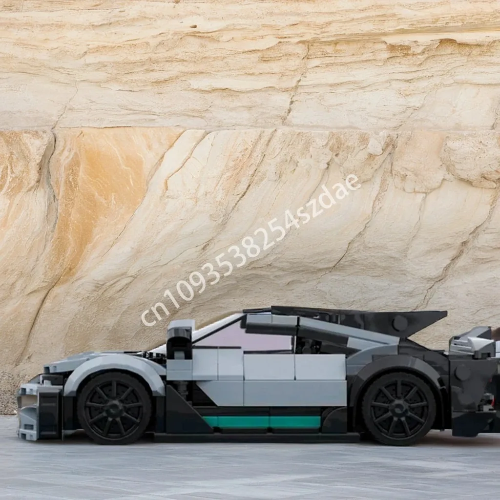 

392pcs MOC Mercedeser AMG One City Champions Super Car Building Blocks creative Creative STEM STEAM Learning Christmas toy Gift