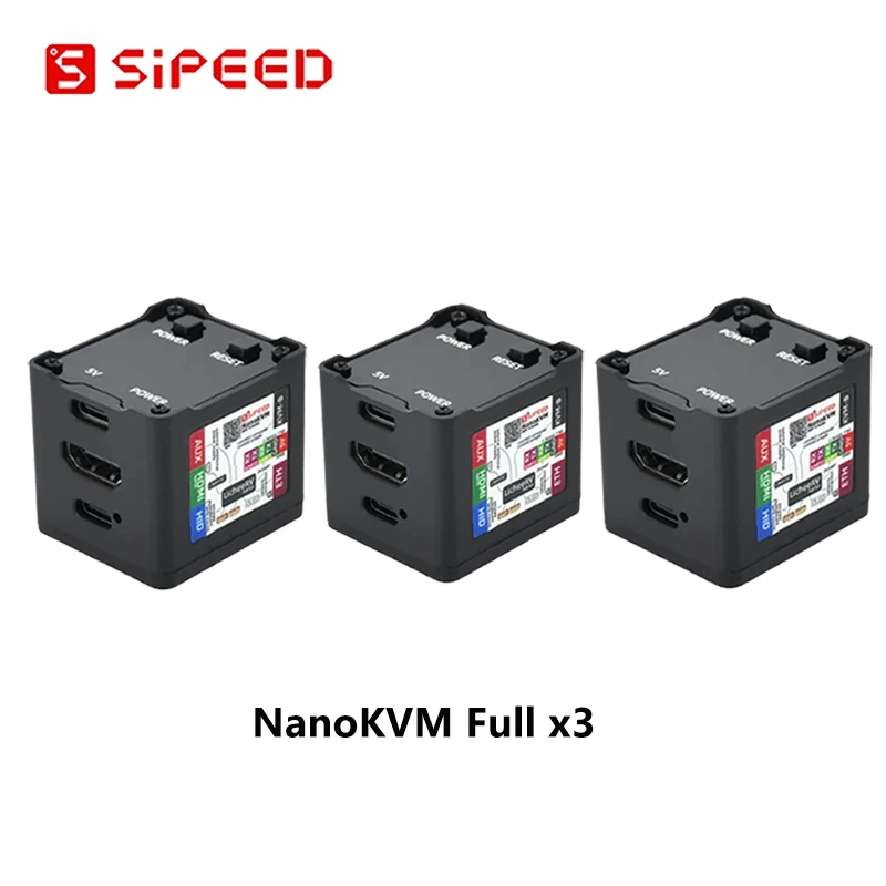 KVM Full Black 3PCS