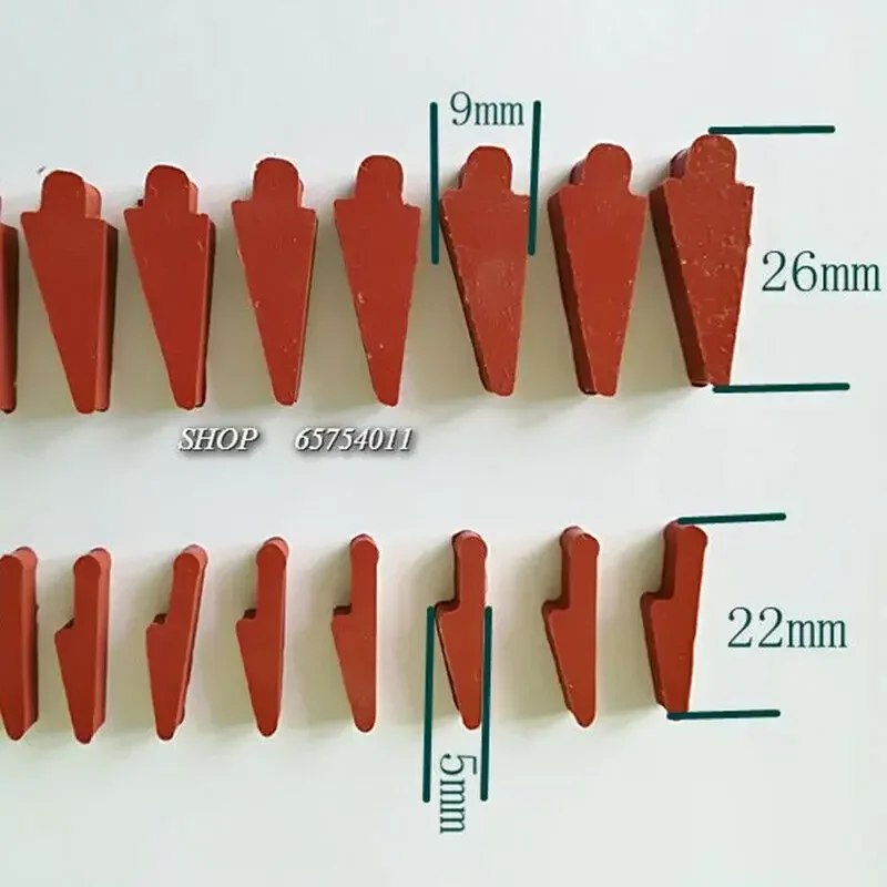 

12 Pcs Saxophone Flute Clarinet Repair Tool Key Button Blocker Music Instrument Maintenance Equipment