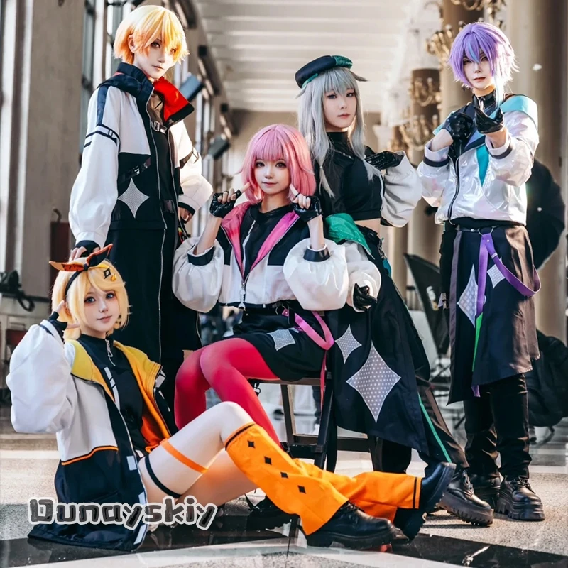 

PJSK Kamishiro Rui Tenma Tsukasa Otori Emu Kusanagi Nene Косплей Костюм XS-3XL Необычный костюм для вечеринки Хэллоуин Униформа на заказ