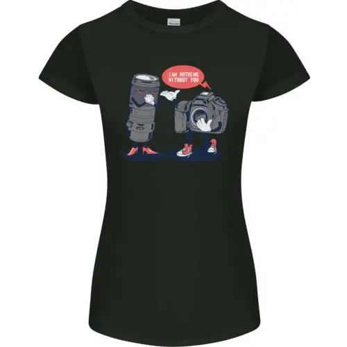 Nothing Without You Photography Photographer Womens Petite Cut T-Shirt