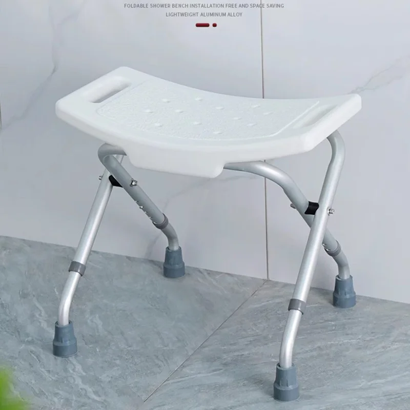 

Foldable Small Bathroom Chair Elderly Minder Portable Stool Squat Shower Nordic Disabled Hallway Taburete Plegable Furniture