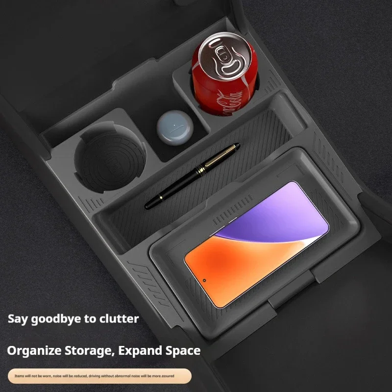 Convient pour la boîte de rangement sous le contrôle Central pour Dongfeng Yipai 008 2024, accessoires de modèle de voiture