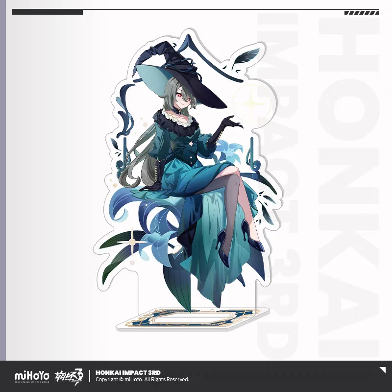 miHoYo Official Honkai Impact 3 Fanglin Dream Ballad Series Acrylic LiPai Elysia Kiana Bronya Mei Theresa Cosplay Gifts Anime