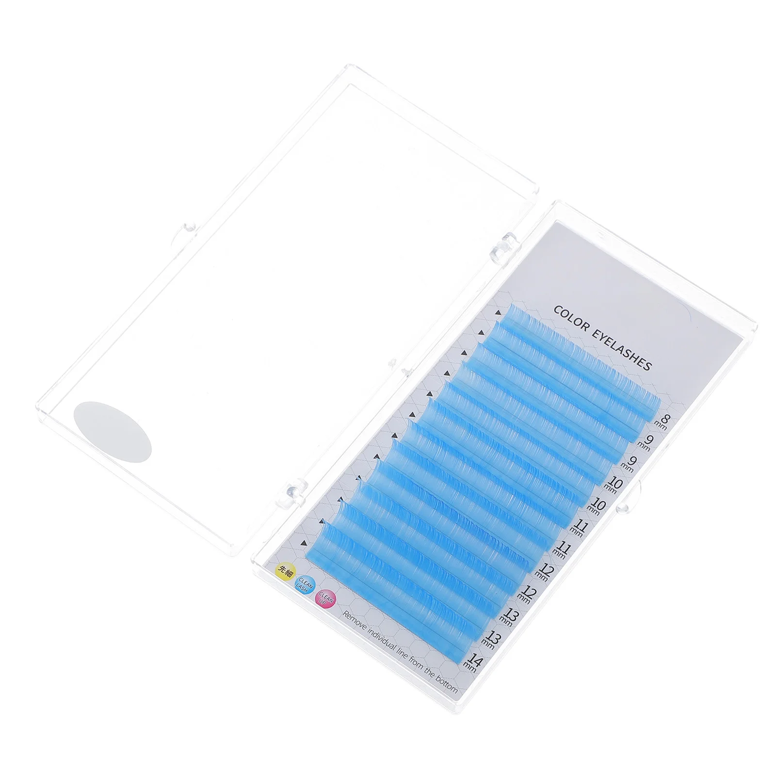 

Fluorescent False Eyelashes Fake Decorative Fluorescence Imitation Colourful Miss