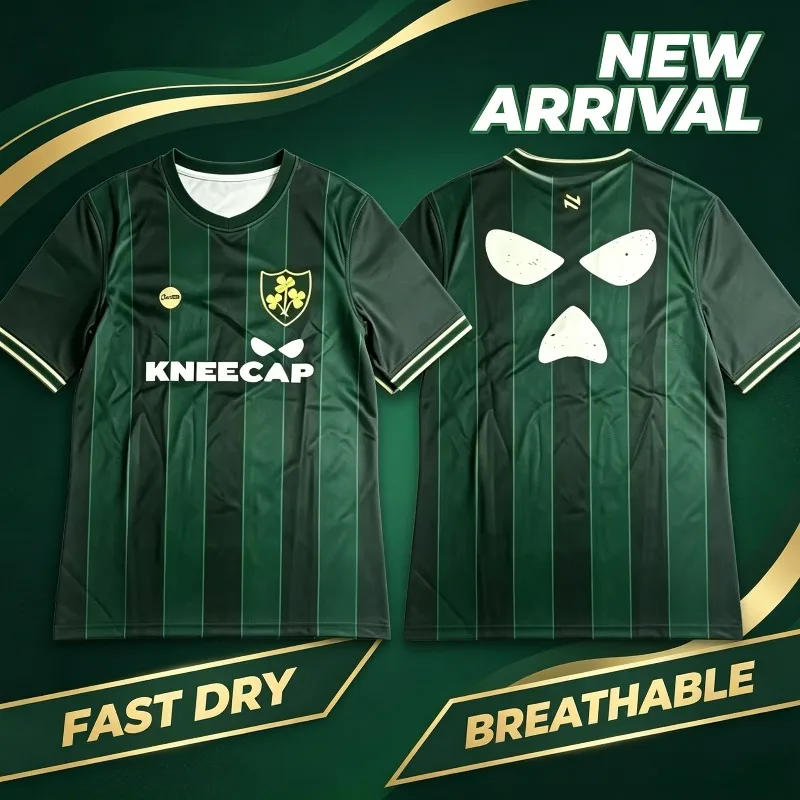 2026 New Unisex Kneecap Casual Sports Jersey Adults-children Tee for Hip Hop Fans & Daily Casual Wear T Shirts Colthing Unisex