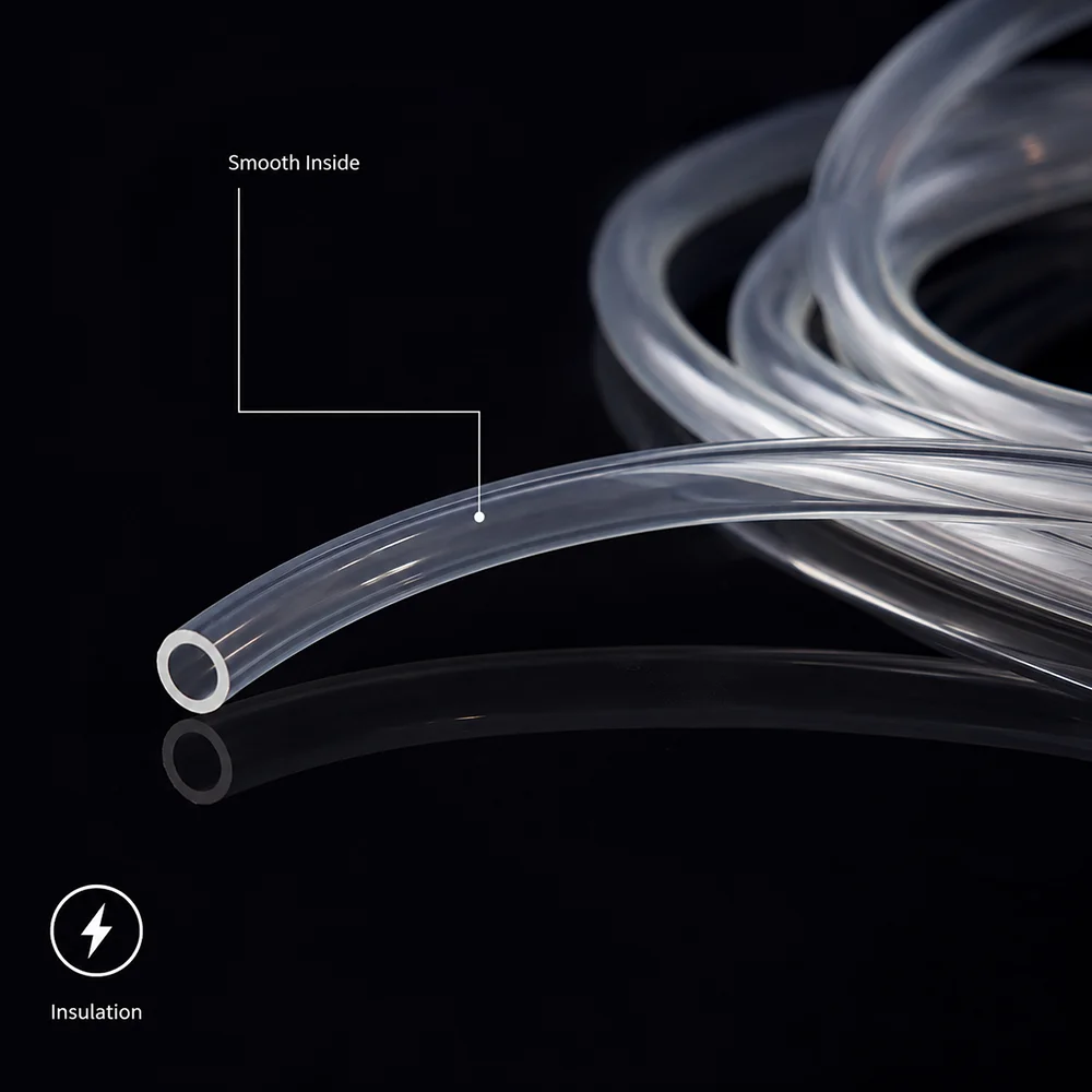 10M PVC Micro Tubing ID 0.5-3.5mm Highly transparent/insulated flame-retardant line protection pipe
