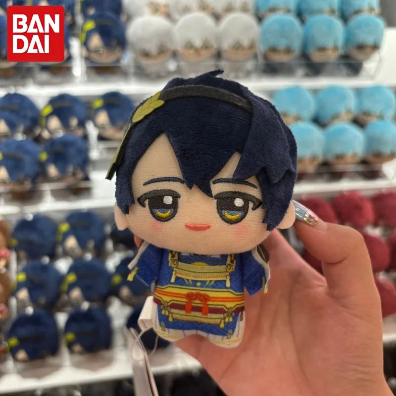 Banpresto Bandai Touken Ranbu Online Anime Plush Keychain Mini Stuffed Toy Bag Hanging Decor Collectible for Fans