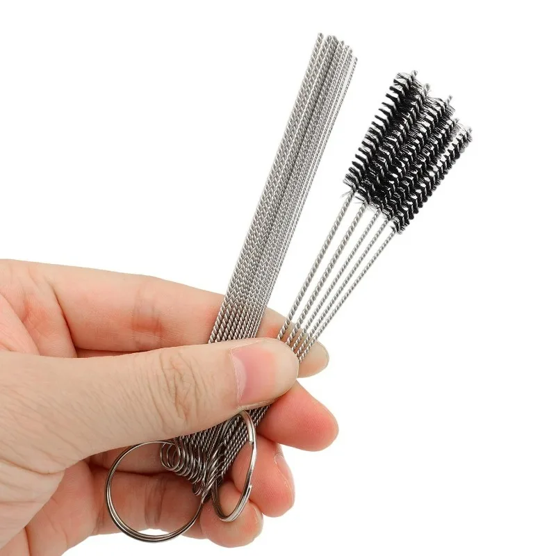 For Car Motorcycle Moped Scooter ATV Carb Jets Wire Cleaner Kits Carburetor Cleaning Tool Carbon Dirt Jet Remove Brushes Needles