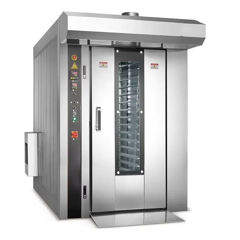 Commercial Gas Diesel Electric Bakery Convection Oven Hot Air Rotary Oven for Meat Bread Cakes Biscuits
