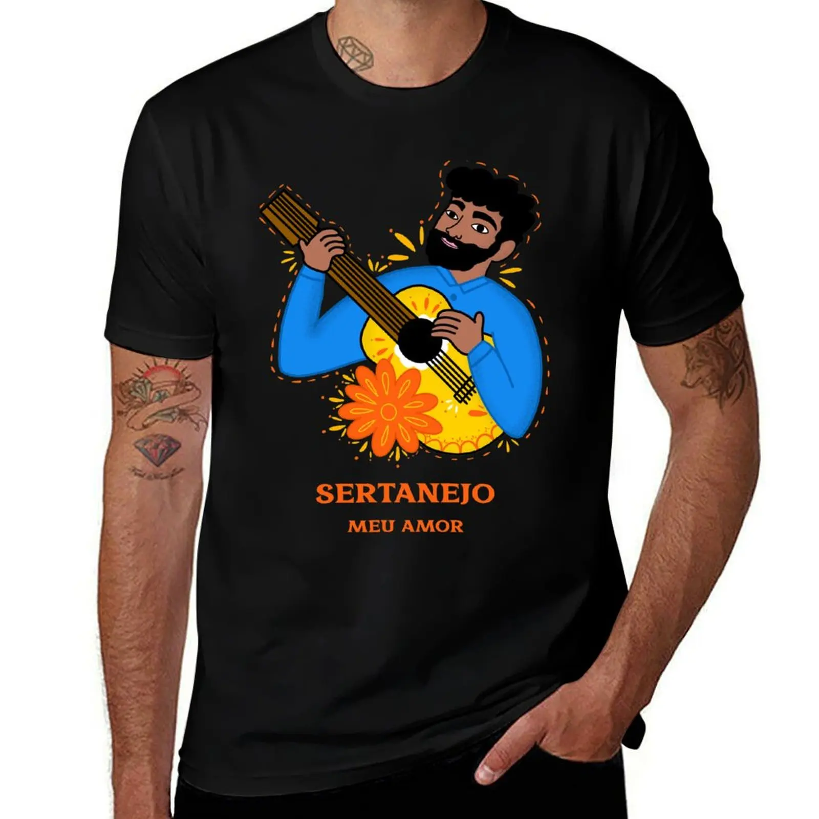 

SERTANEJO Meu Amor T-Shirt cheap stuff anime custom t-shirts korean fashion mens shirts graphic tee