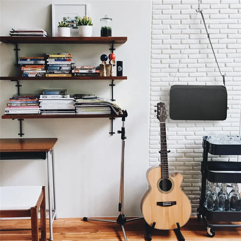 

Txesign Guitar Stand Carrying Case For Basics Guitar Folding A-Shape Frame Stand With Shoulder Strap Storage Bag Protective Case