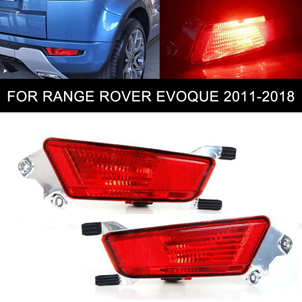 

Car Rear Bumper Light Led Fog Lights For Range Rover Evoque 2011 2012 2013 2014 2015-2018 Brake Lamp with Bulb Stop Taillight