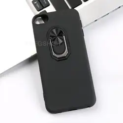 For Apple Ipod Touch 5 6 7 Back Finger Ring Soft TPU Silicone Case For Apple Ipod Touch 5 6 7 Phone Cover