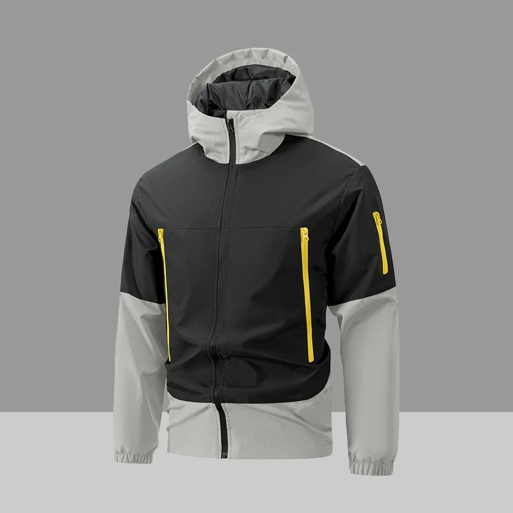 メンズ ジップアップ カーディガン パーカー 防風性と保温性のあるデザイン カジュアルでゆったりとしたフィット感 日常着やアウトドア活動に最適