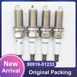 4pcs 90919-01233 SK16HR11 Iridium Spark Plug For Toyota Camry RAV4 Scion tC 9091901233 SK16HR-11 90919 01233