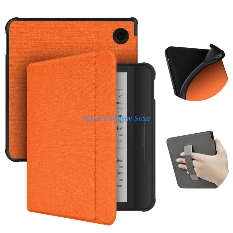 H37F TPU Case for Libra Color 2024 Release Cover for 7inch Color eReader with Auto Sleep Wake Feature Protective Case