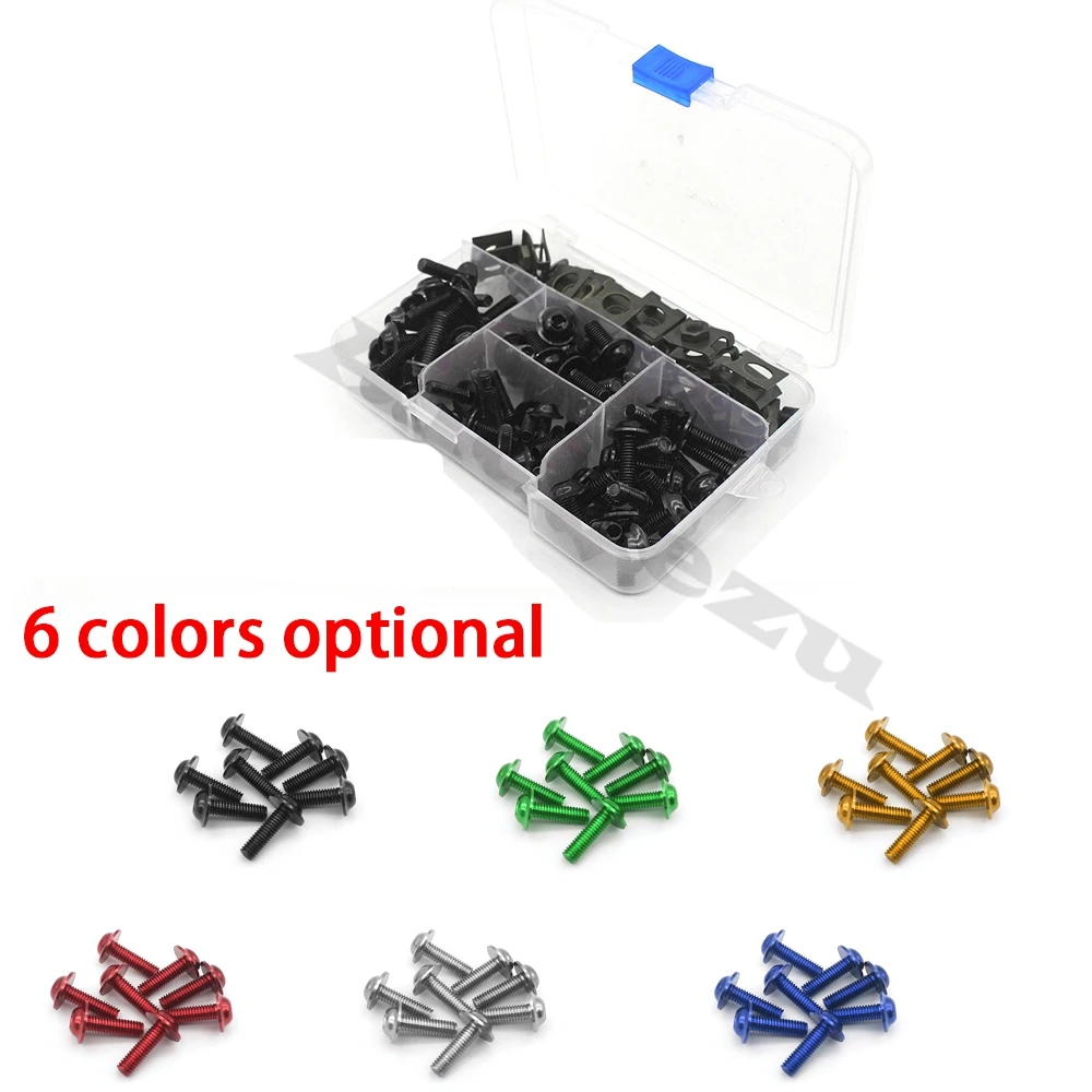 

Motorcycle 5 Color Complete Fairing Bolts Screw Kit fit for Ducati 848 899 1098 1198 1199 749 999 959 Panigale Corse Supersport