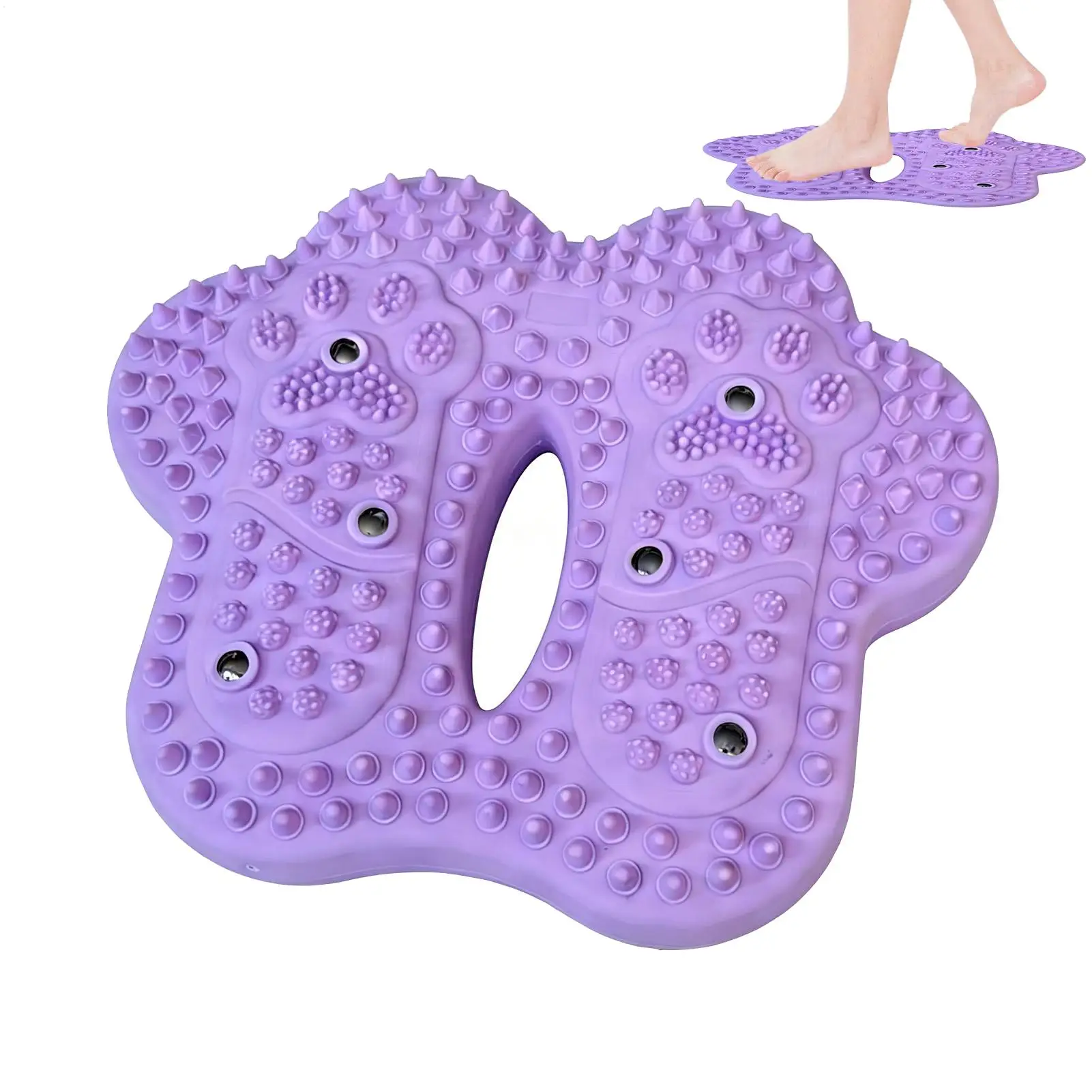 

Портативный массажный коврик для ног, для домашнего использования, массажная подушка для ног для женщин и мужчин, для дома, офиса, путешествий, использования под столом во время перерыва.