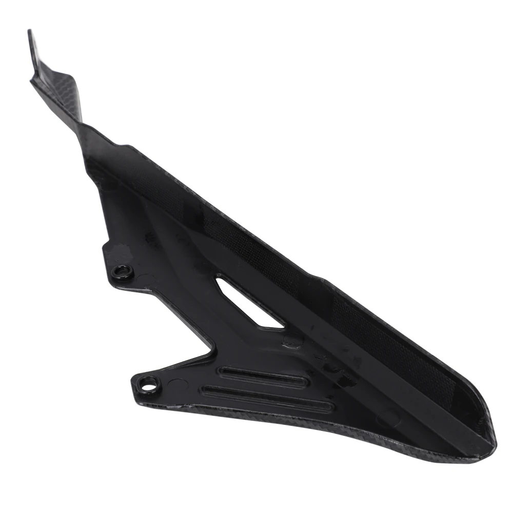 Couvercle de protection de chaîne de moto, pignon PP pour Surron Light Bee X S, motif en Fiber de carbone, vélos électriques hors route