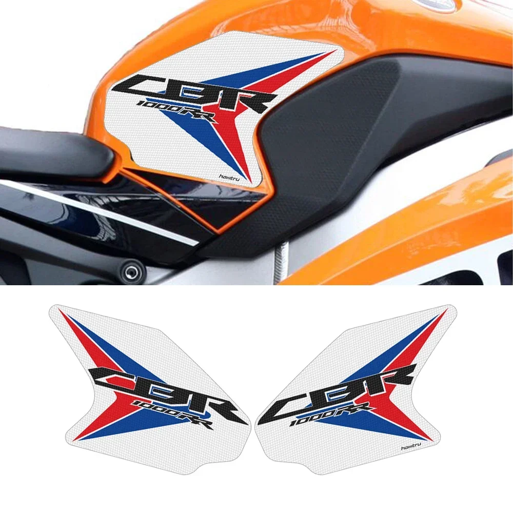 

Motorcycle Tank Grip Traction Pad Side Gas Knee Protection Anti-slip Sticker for Honda CBR1000RR 2012-2016