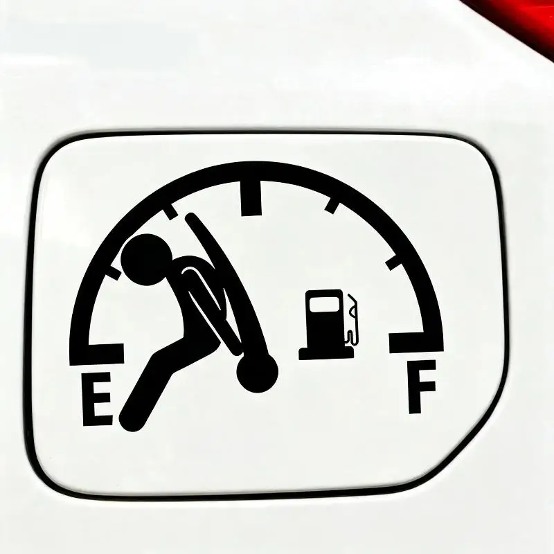 New Car Stickers Reflective Car Tank Cap Stickers Decal Waterproof Exterior Sign Funny Car Tank Pointer Sticker Auto Decoration