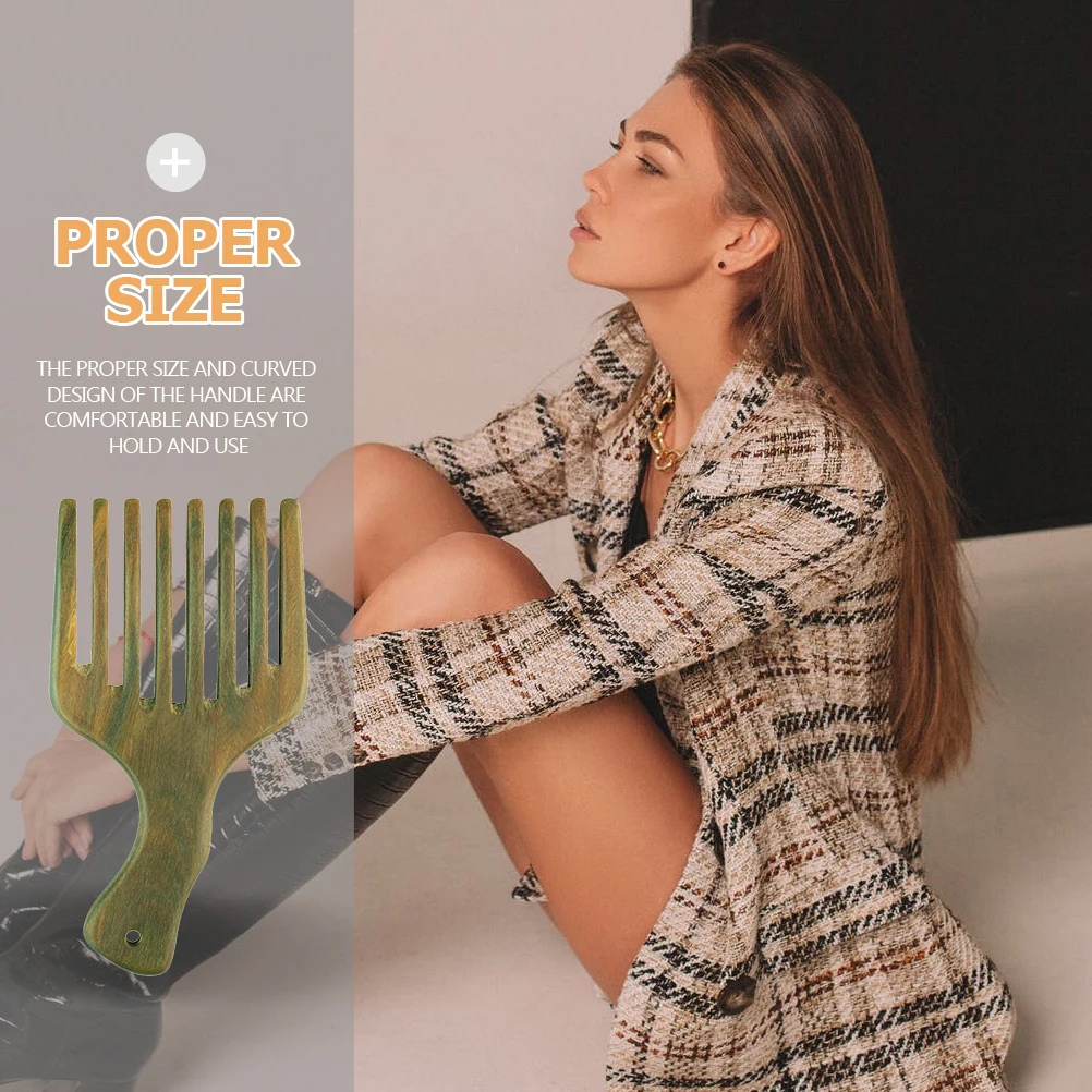 

Sandalwood Wooden Comb Wide Tooth Anti-Static Hair Styling Durable Non-Deforming Comfortable Daily Use
