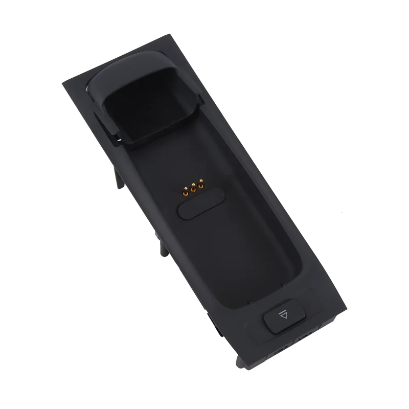 

1 PCS Car Armrest Box Telephone Base Charging Dock 4F0035707C 4L0035707A 4E0035705 Black ABS For A4 A5 A6 A7 A8 Q5 Q7