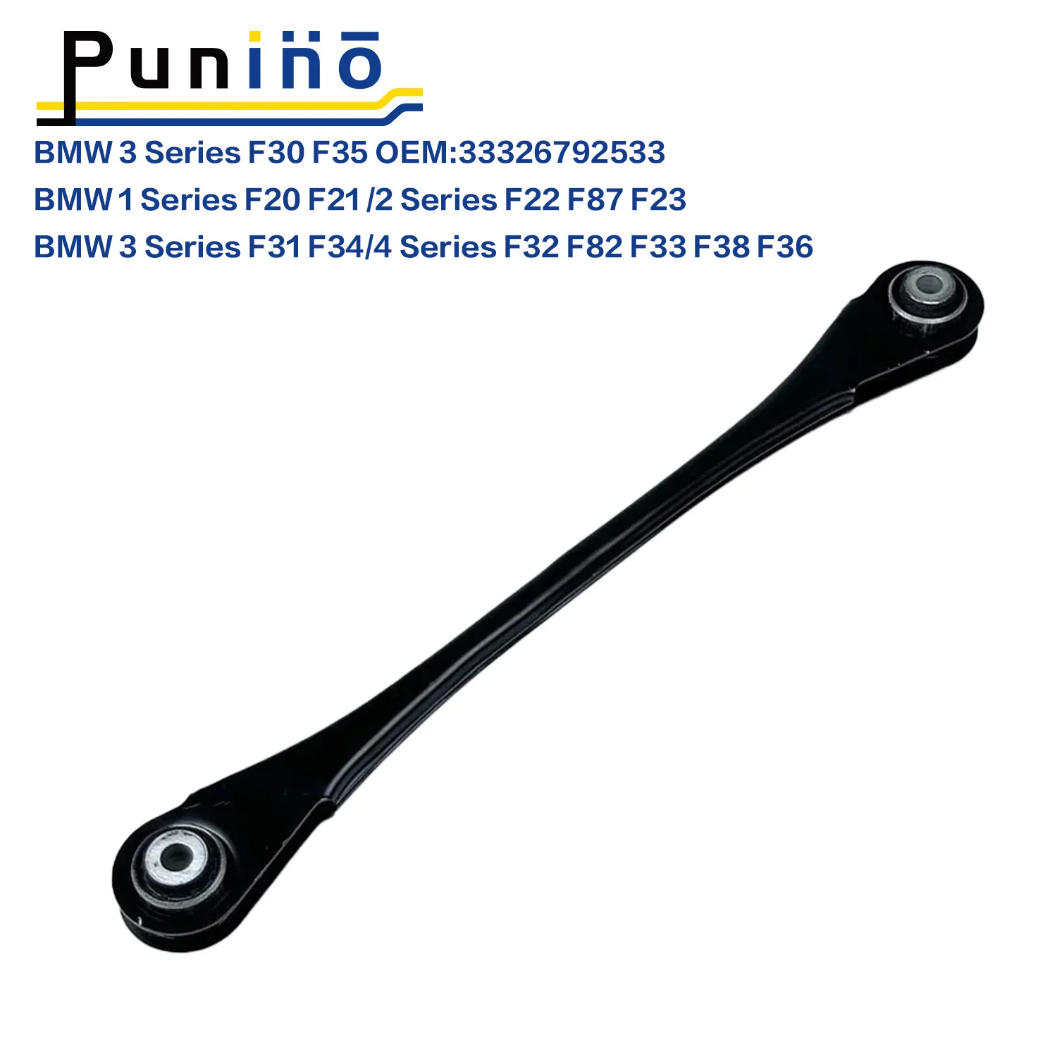 Punino One Side Rear Lower Suspension Control Arm For BMW 1 2 3 4 Series F30 F32 F33 F34 F35 F36 F20 F22 xDrive AWD 33326792533