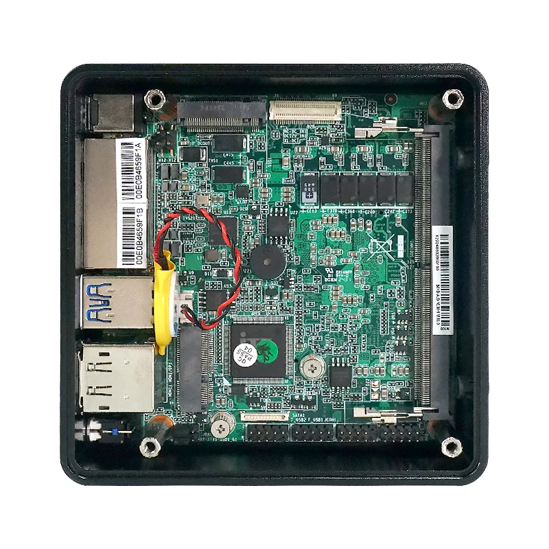 IKuaiOS-Mini PC Embedded Terminal, N100, Dual 2.5G, RJ45, Firewall Edge, Gateway, Fan ou Fanless, H9, Opcional