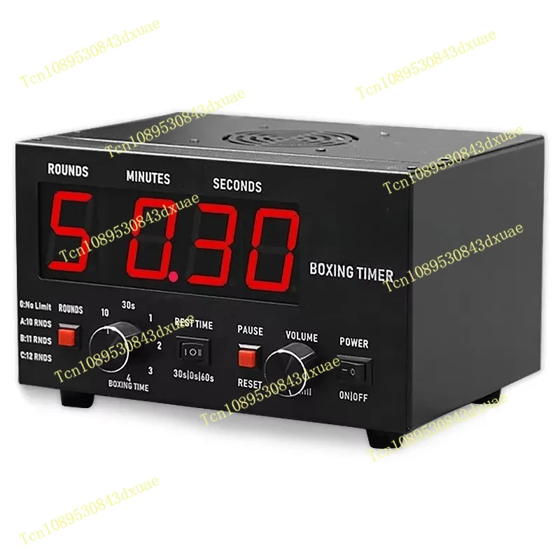 CP040 LED Boxing Gym Round Interval Timer Training Workout Clock Digital MMA Boxing Timer