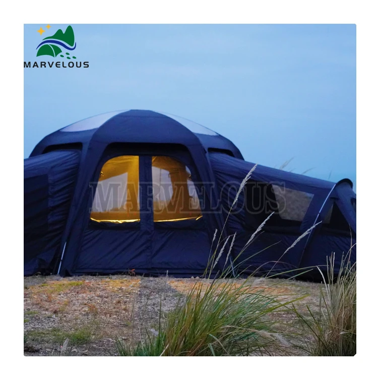 

NEW Spliced Bedroom Living Room Toilet Tent DIY Combination Large Outdoor Camping Tent