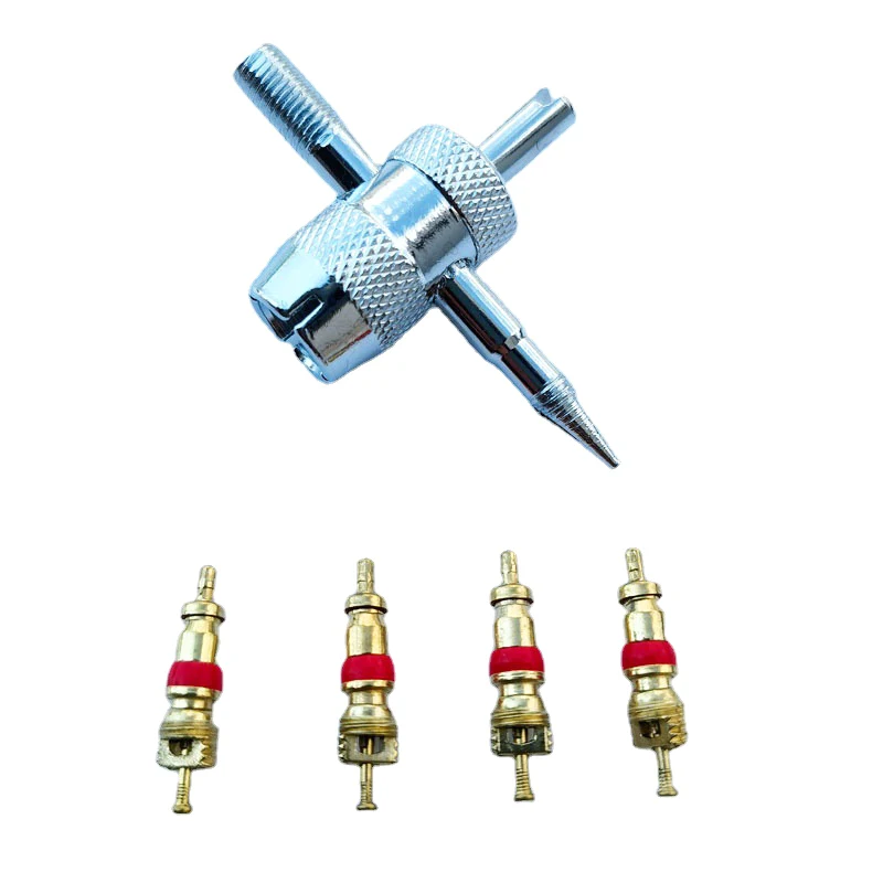 

New 1Set Car Tire Valve Core Removal Tools Insert Remover Wrench Screw Driver For Car Bike Motorcycle Wheel