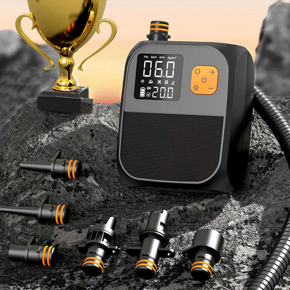 

Аксессуары для лодок SUP, 20PSI, стоячее весло высокого давления, насос для SUP, насос для накачивания досок для серфинга, кайт, матрас, палатка