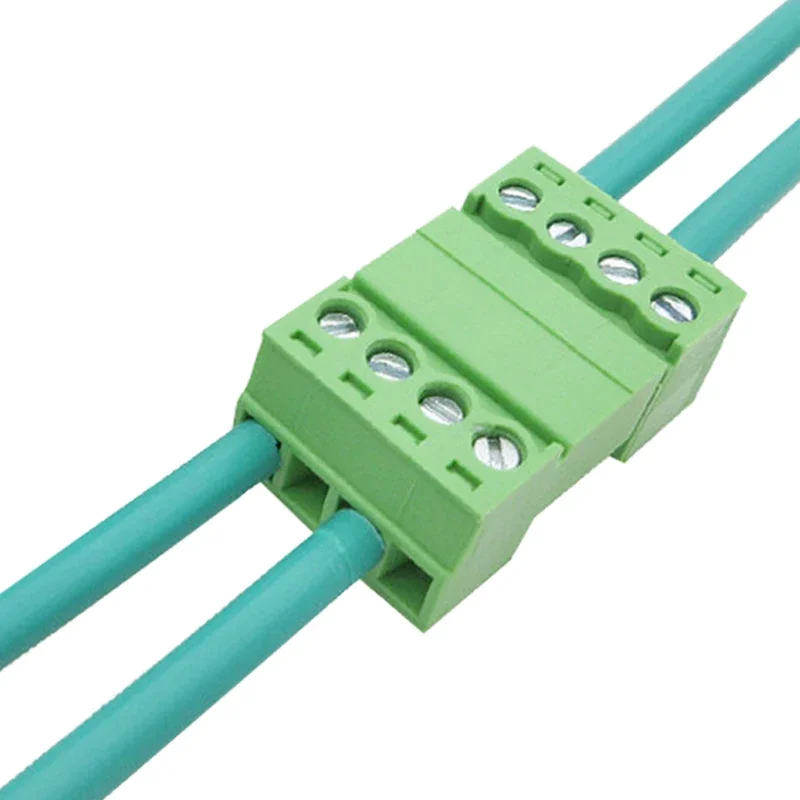 5 قطعة 15EDGK 2P 3P 4P 5P 6P 7P 8Pin PCB برغي محطة كتلة ذكر موصل سالب 3.51/3.81 مللي متر المكونات في نوع لكابل 28 إلى 16AWG