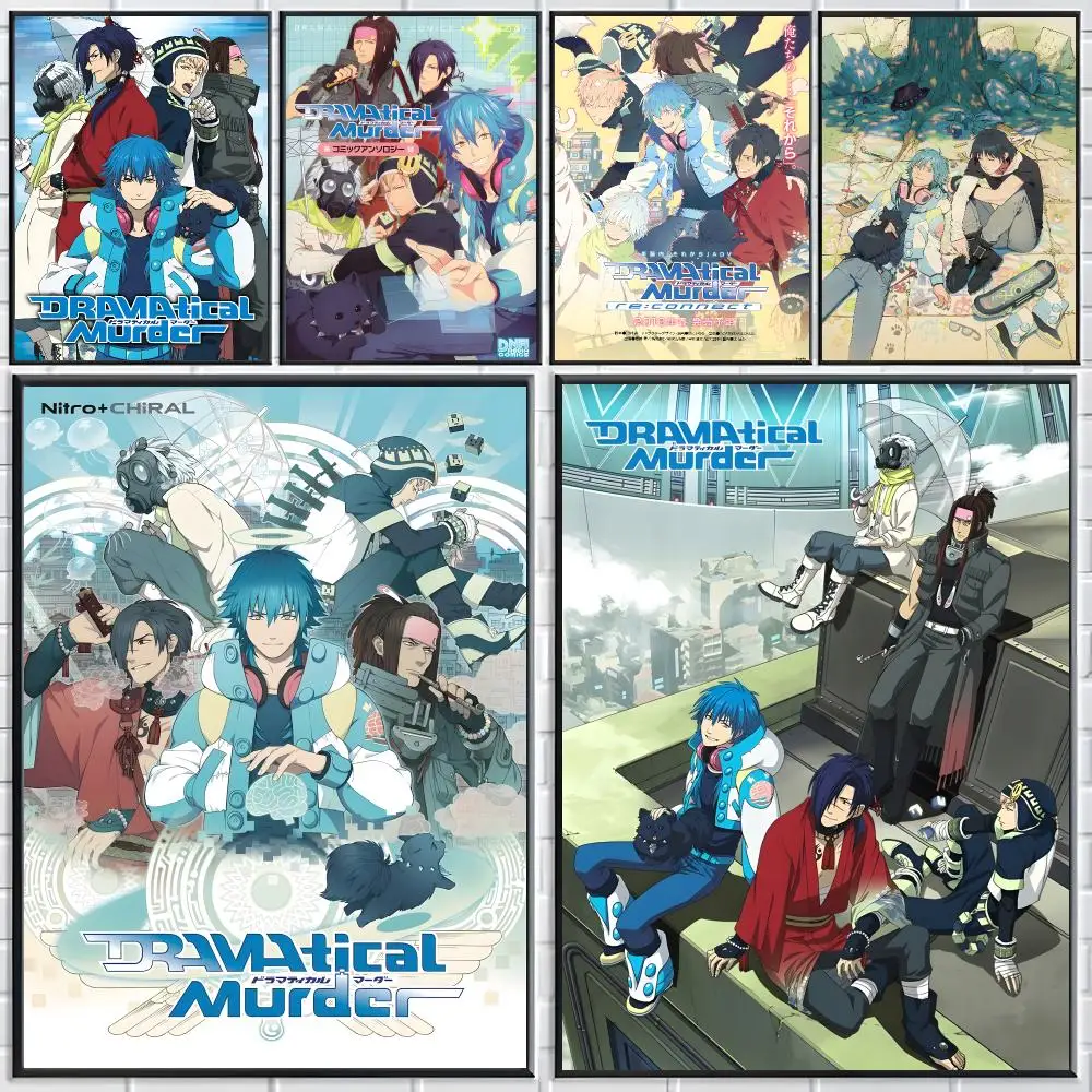 DRAMAtical Murder Poster Modern Elegant Wall Stickers, Home Decor Poster, Wall Art for Living Room & Dorm