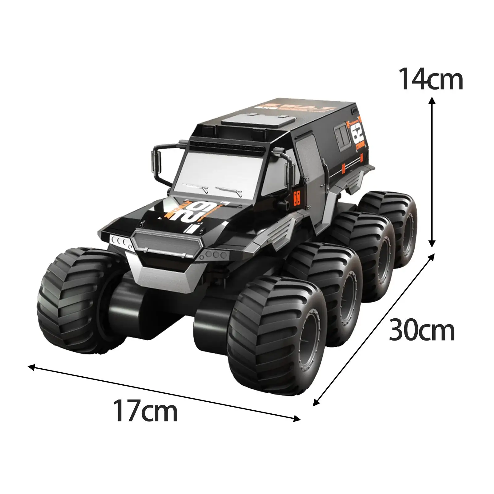 Electric RC Car Strong Driving Wear Resistant Amphibious Remote Control Car