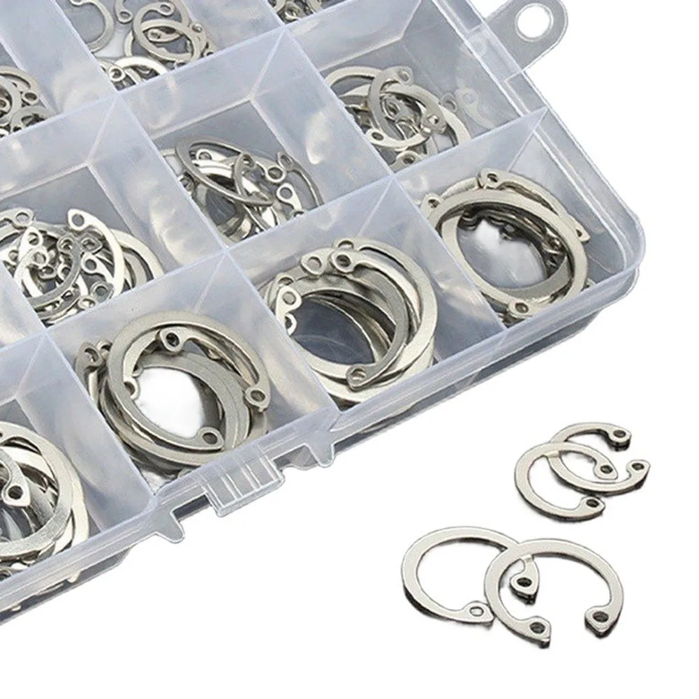 65mn Manganese Snap Rings Set For Axles & Holes Precision Crafted Suitable For Both Shaft And Hole Applications