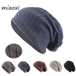 New Fashion Adult Men Women Spring Autumn Warm Beanies Skullies Casual Soft Knit Bonnet For Girls Beauty Brand Sports Hat