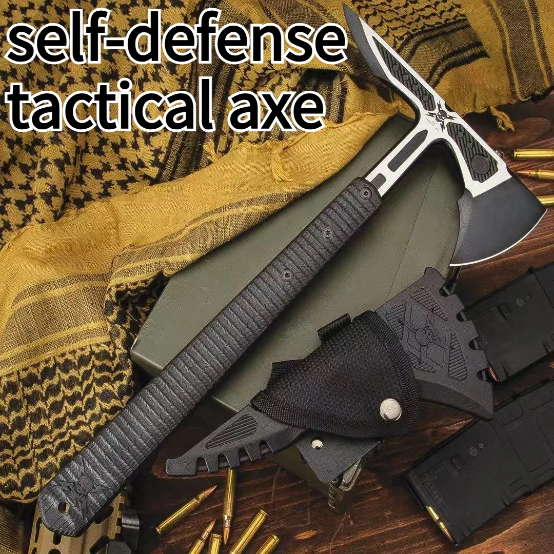 New Multifunctional Self-defense Tactical Axe Outdoor Survival Tree Chopping Hand Axe