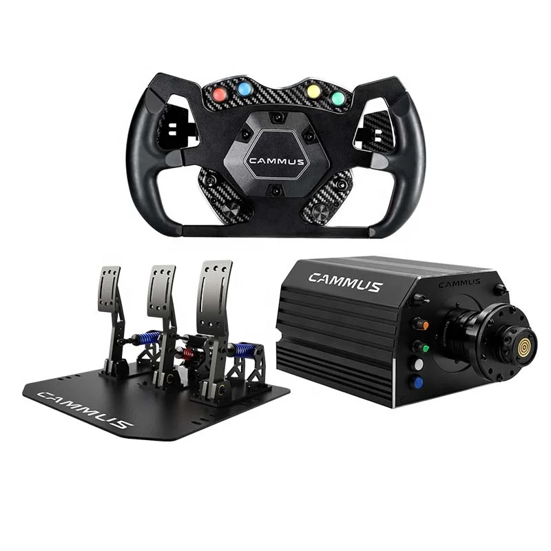 CAMMUS Car Driving Force Sim Racing Simulator Gaming Wheel Racing Steering