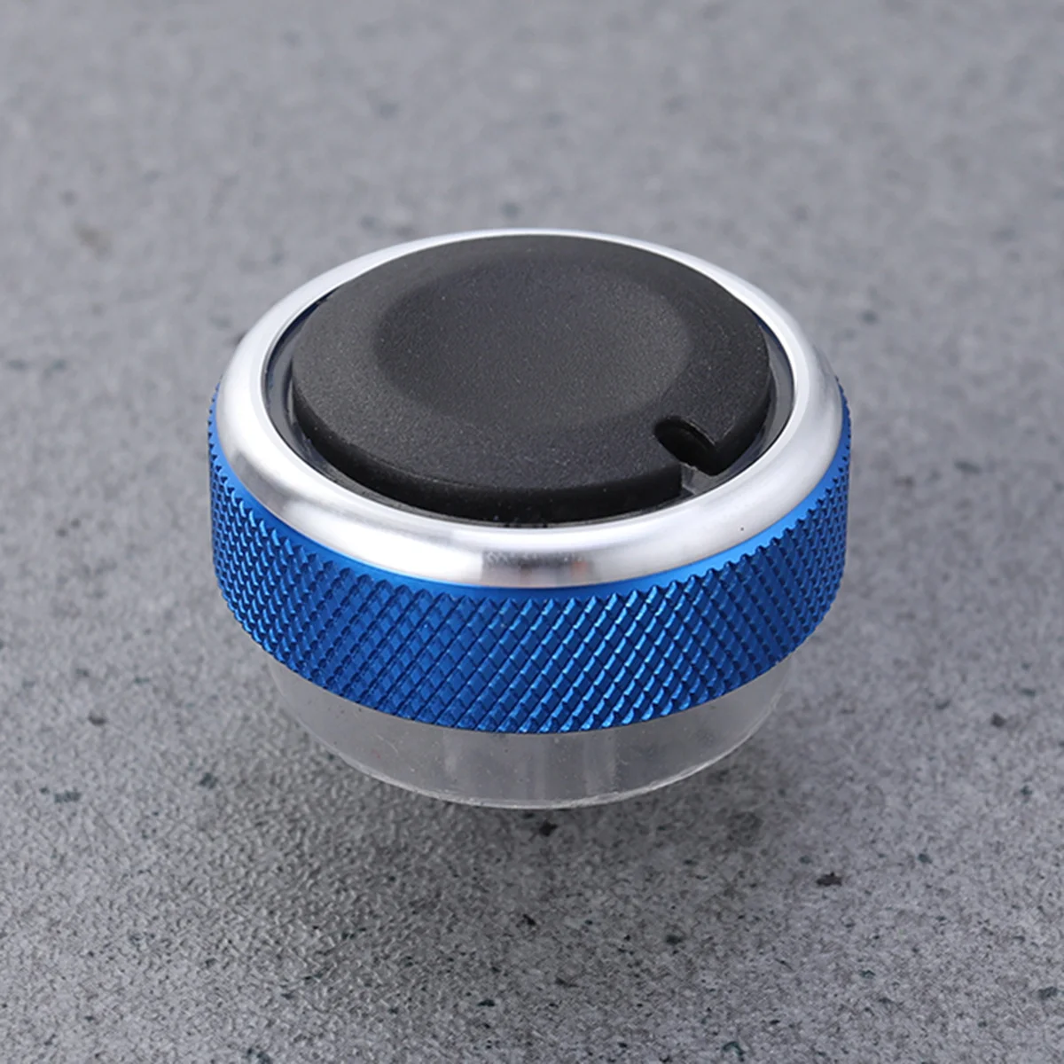 

3Pcs Air Conditioning Control Knobs Blue Alloy with Interior Light Ring for Focus 2 3 2005-2014 Mondeo Easy Installation Ac