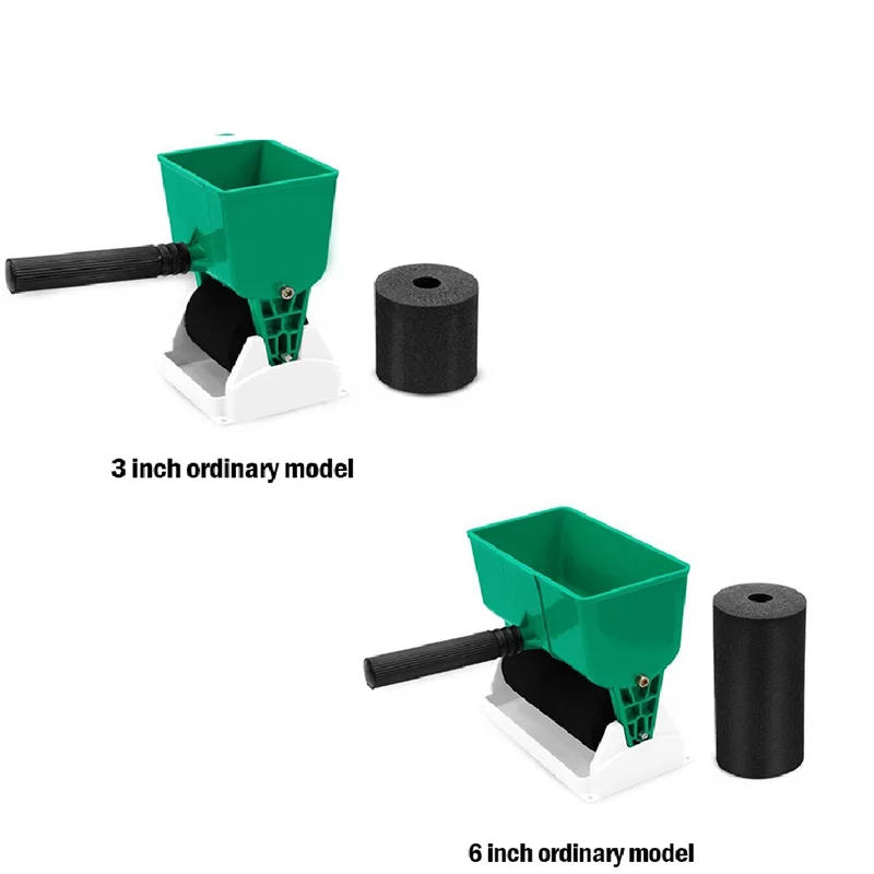 A95G 3-Inch Portable Hand-Held Gluing Roller Manual Gluing Tool is Suitable for Woodworking Painting Tool
